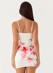 Zabrina Mini Dress White