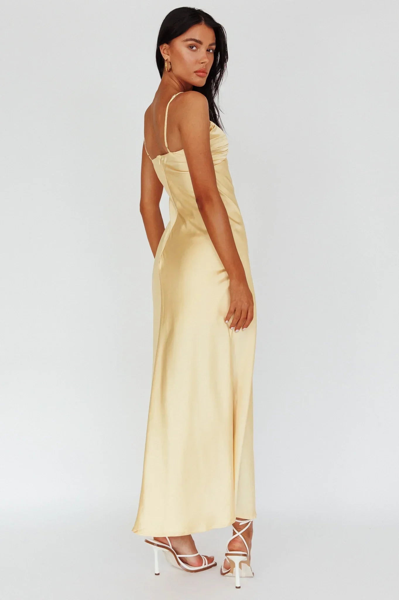 midi bright dress Dress The Population